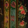 Antiguo arcón oriental con pintura de la guerrera Yang Mulan (c.1900) #9