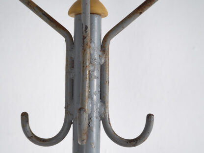 Antique iron hall coat rack (c.1920) #1