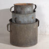 Cubos de metal antiguos (c.1920). Conjunto de 3 piezas #2