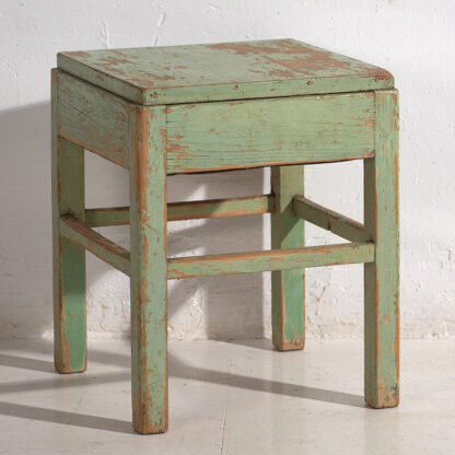 Antique green living room table (c.1920) #2