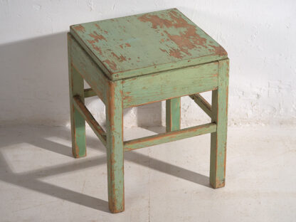 Antique green living room table (c.1920) #2