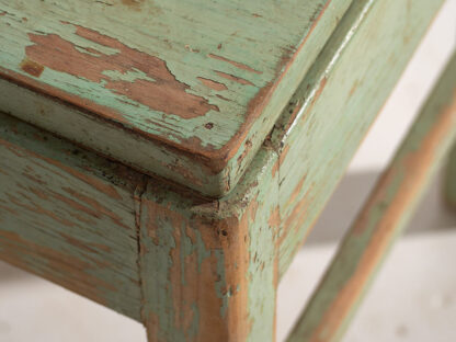 Antique green living room table (c.1920) #2