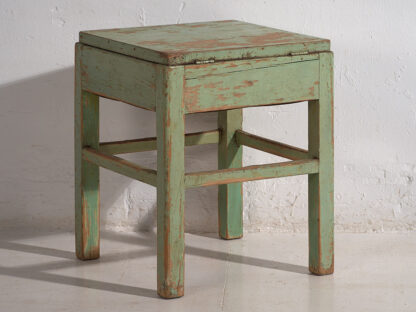 Antique green living room table (c.1920) #2