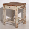 Antique white nightstand (c.1920) #4