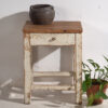Antique white nightstand (c.1920) #4