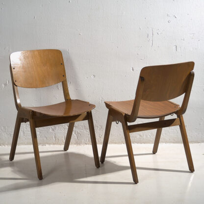 Sillas de salón vintage de Thonet (c.1950). Conjunto de 2 piezas