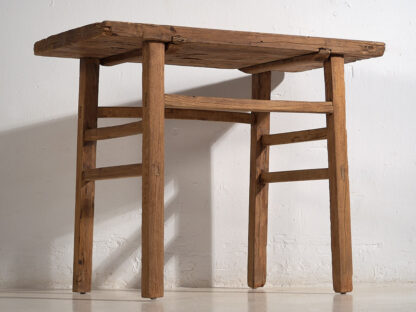 Ancienne table console en bois (c.1920) #6