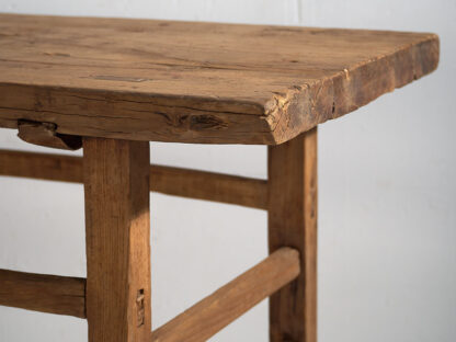 Ancienne table console en bois (c.1920) #6