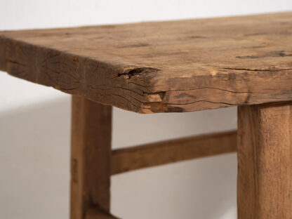 Ancienne table console en bois (c.1920) #6