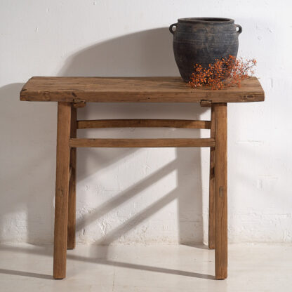 Ancienne table console en bois (c.1920) #6