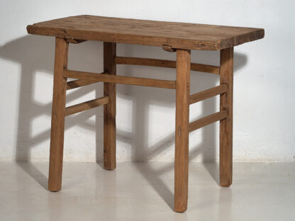 Ancienne table console en bois (c.1920) #6