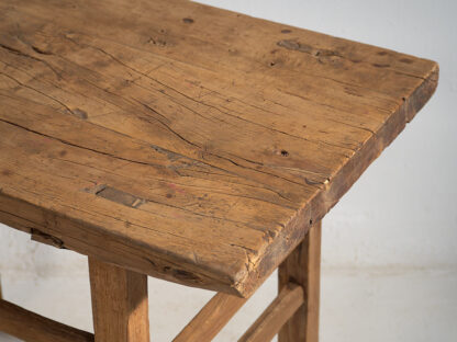 Ancienne table console en bois (c.1920) #6