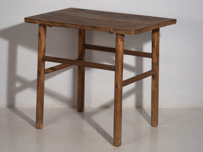 Ancienne table haute en bois (c.1920) #34