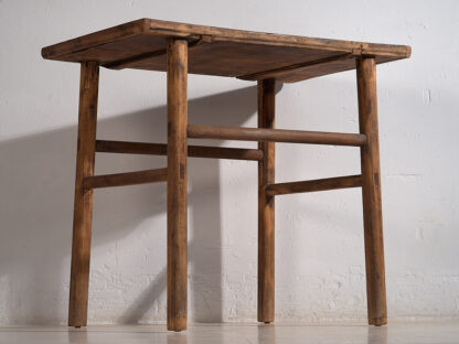 Ancienne table haute en bois (c.1920) #34