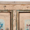 Ancien buffet blanc avec illustrations originales (c.1900) #7