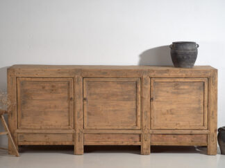 Antique solid wood sideboard (c.1900) #36