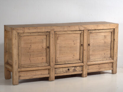 Large antique sideboard with three doors (c.1900) #38