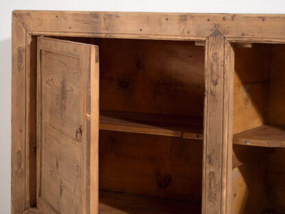 Antique Chinese sideboard with three doors (c.1900) #41