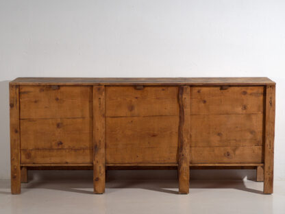 Antique Chinese sideboard with three doors (c.1900) #41