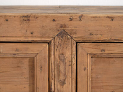 Antique Chinese sideboard with three doors (c.1900) #41