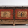 Antique red two door sideboard (c.1900) #50