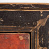 Antique red two door sideboard (c.1900) #50