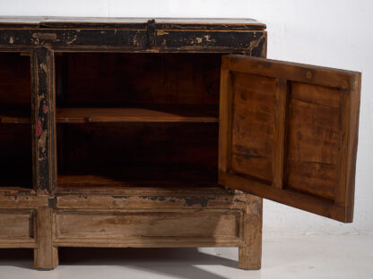 Antique red two door sideboard (c.1900) #50