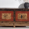 Antique red two door sideboard (c.1900) #50