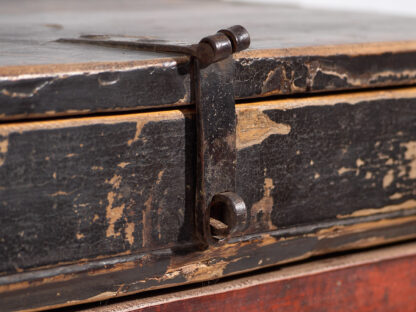 Antique red two door sideboard (c.1900) #50