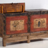 Antique red two door sideboard (c.1900) #50