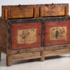 Antique red two door sideboard (c.1900) #50