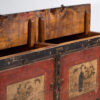 Antique red two door sideboard (c.1900) #50