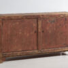 Antique red sideboard for living room (c.1900) #57