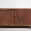 Antique red sideboard for living room (c.1900) #57