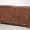 Antique red sideboard for living room (c.1900) #57
