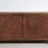 Antique red sideboard for living room (c.1900) #57