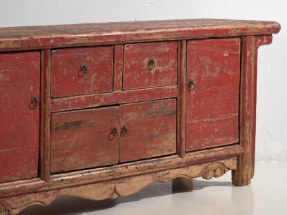 Antique Chinese sideboard red (c.1900) #70