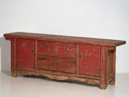 Antique Chinese sideboard red (c.1900) #70