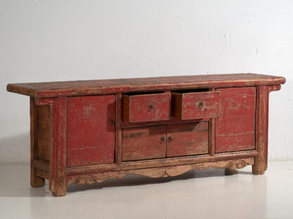 Antique Chinese sideboard red (c.1900) #70