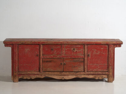 Antique Chinese sideboard red (c.1900) #70