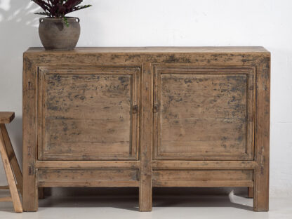 Small antique antique sideboard with gray patina (c.1900) #80