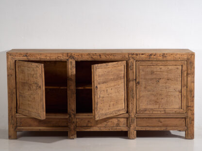 Ancien buffet en bois naturel (c.1900) #48