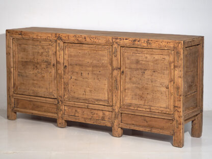 Ancien buffet en bois naturel (c.1900) #48