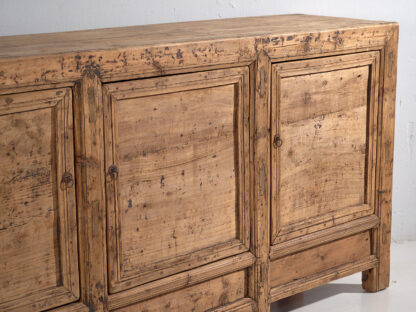 Ancien buffet en bois naturel (c.1900) #48