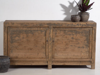 Ancien buffet à patine grise (c.1900) #78