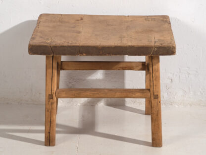 Mesa baja de madera antigua (c.1920) #8