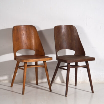 Vintage Thonet chairs (c.1950). Set of 2 pieces #1