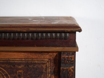 Large antique antique chest of drawers with dark patina (c.1940) #39 - Image 10