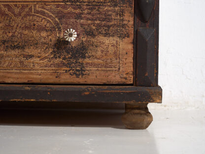 Large antique antique chest of drawers with dark patina (c.1940) #39 - Image 12