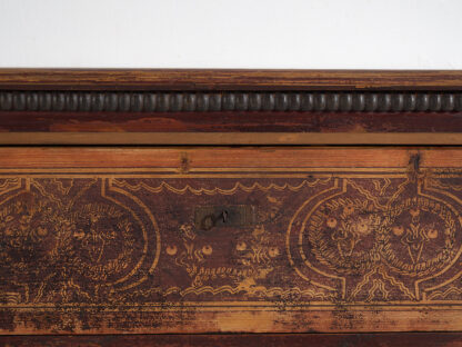Large antique antique chest of drawers with dark patina (c.1940) #39 - Image 15